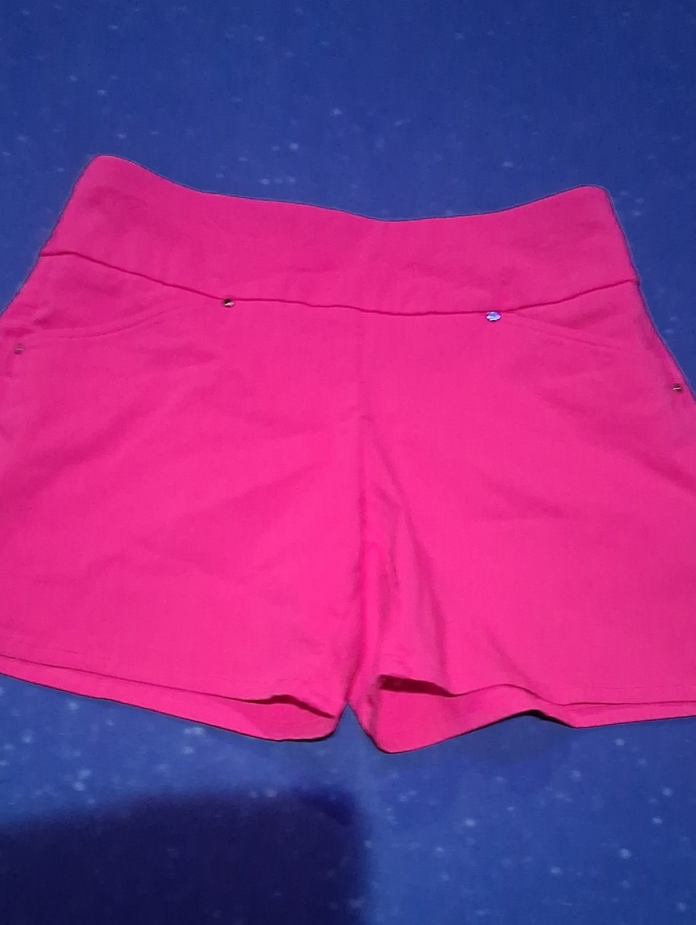 INC International Concepts Hot Pink High-Waist Pull-On Shorts